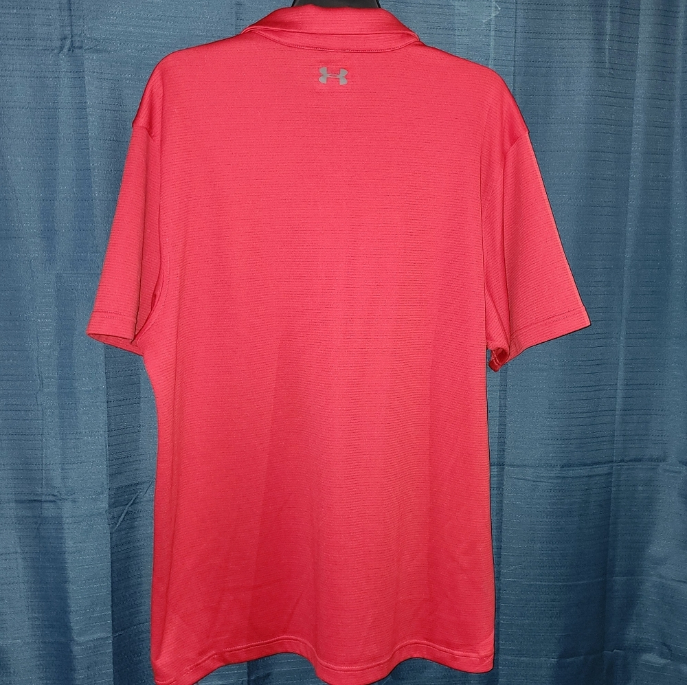 Under Armour Red Polo Shirt - Picture 4 of 5
